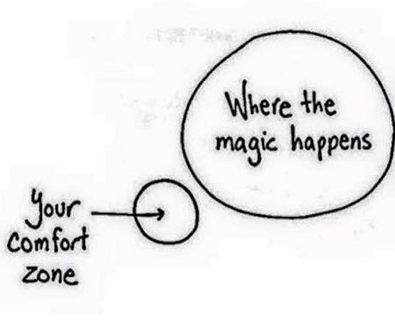 Step out of your comfort zone with this amazing program...